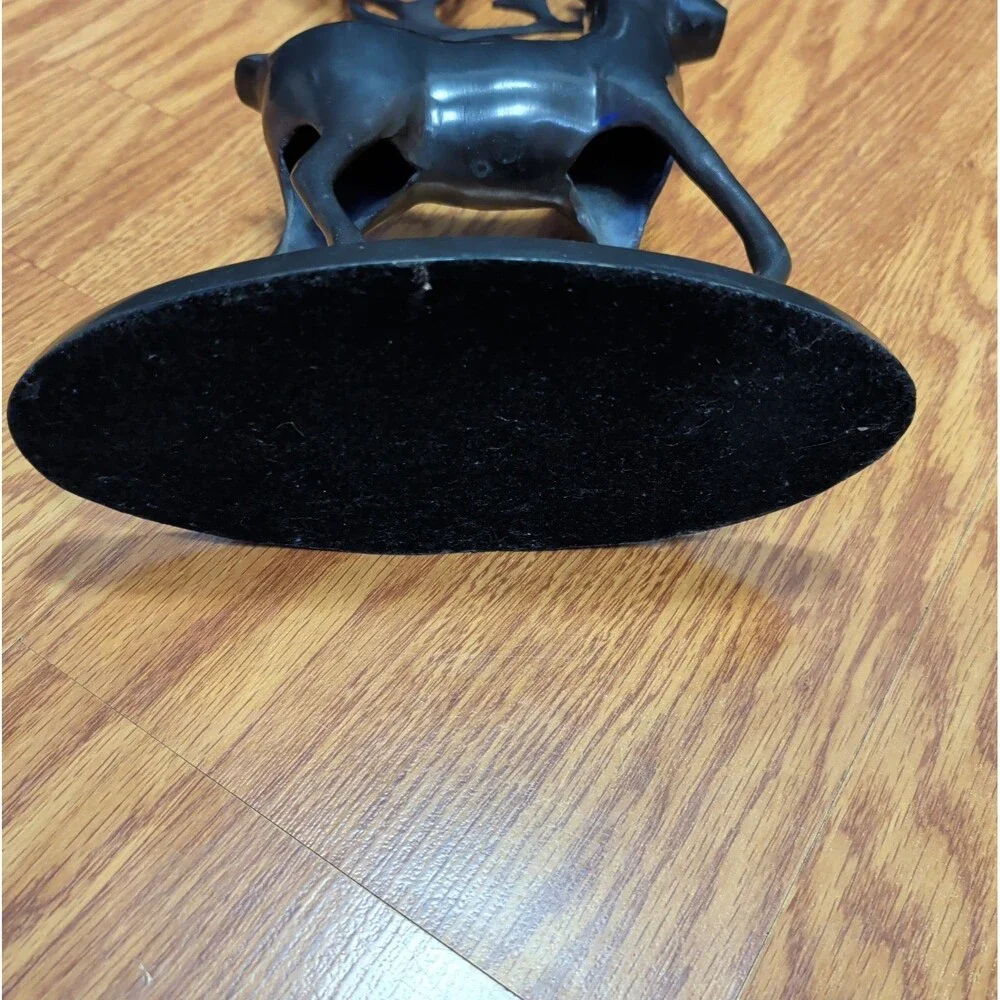 Metal Deer Reindeer Candle Holder Candelabra 6 Candle Holder